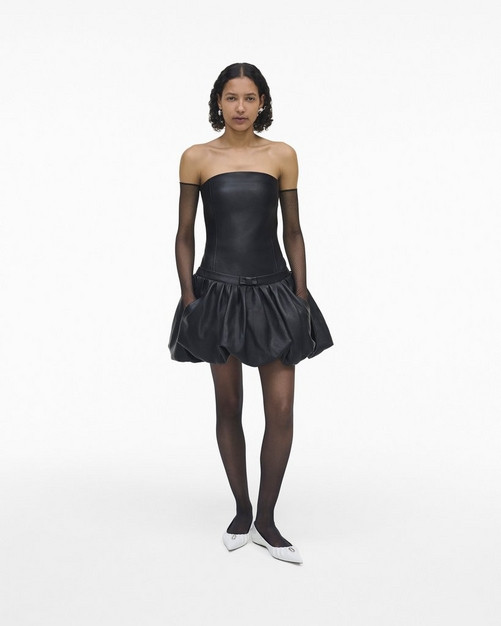 The Leather Bubble Dress | Marc Jacobs
