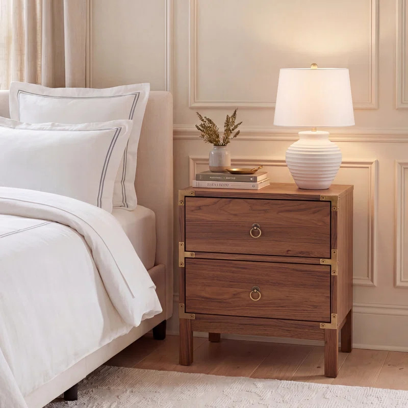 Alfano 18.5'' Drawer Nightstand | Wayfair North America