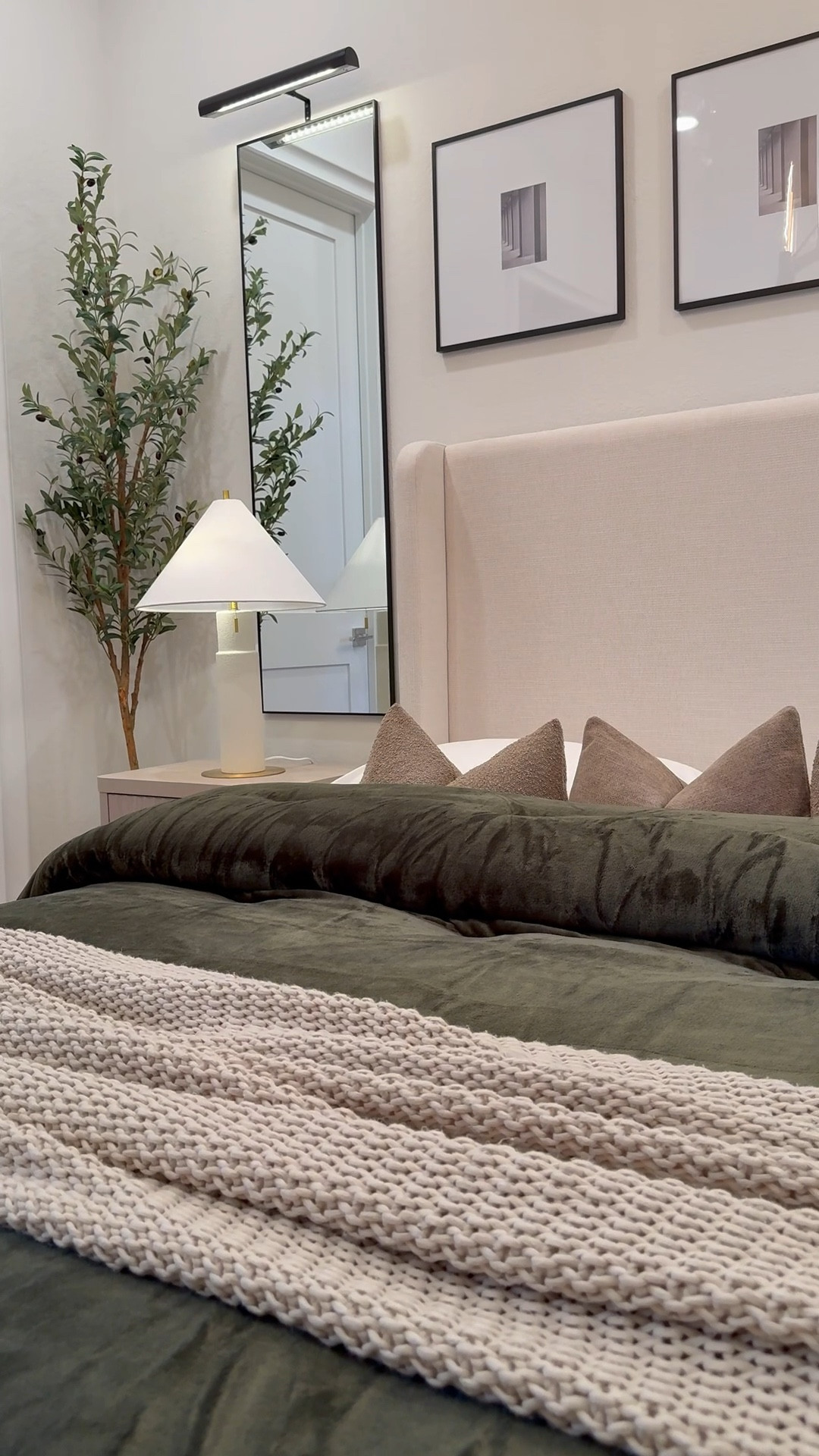 ✨ Here’s another curation of our guest room, with all the details you’ve been asking for!

The rug is an 8x10, and the bed is a queen—this time I went with queen-sized bedding since the frame sits lower than our previous canopy. I kept the mattress at a max of 12 inches to preserve the headboard’s proportions without it feeling overtaken.

The chandelier comes with bulbs, but I swapped them for T300 long lights to give a more elevated look. The frames are spaced 4.5 inches apart for balance.

✨ Want these pieces? I’ve linked the exact items for easy shopping!

#LTKSaleAlert #LTKHome #LTKStyleTip