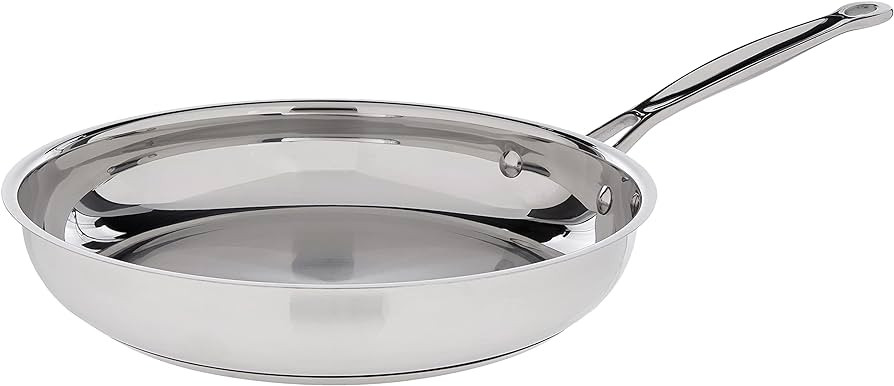 Cuisinart 10-Inch Open Skillet, Chef's Classic Stainless Steel Cookware Collection, 722-24 | Amazon (US)