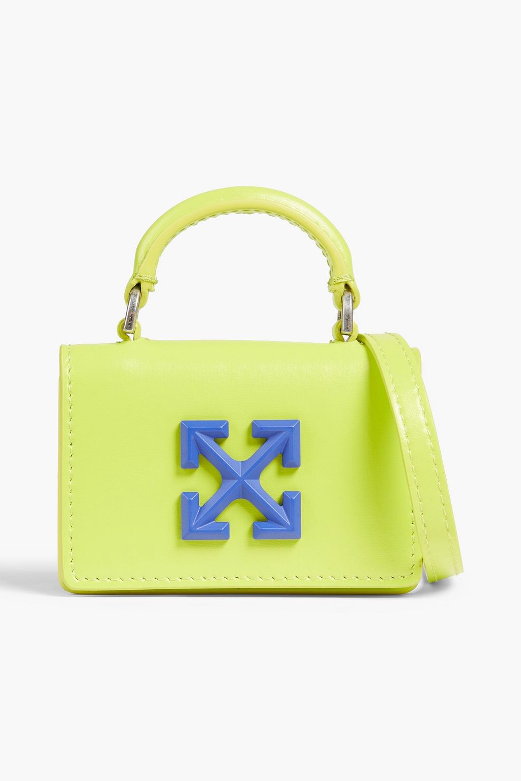 Jitney leather shoulder bag | The Outnet (APAC)