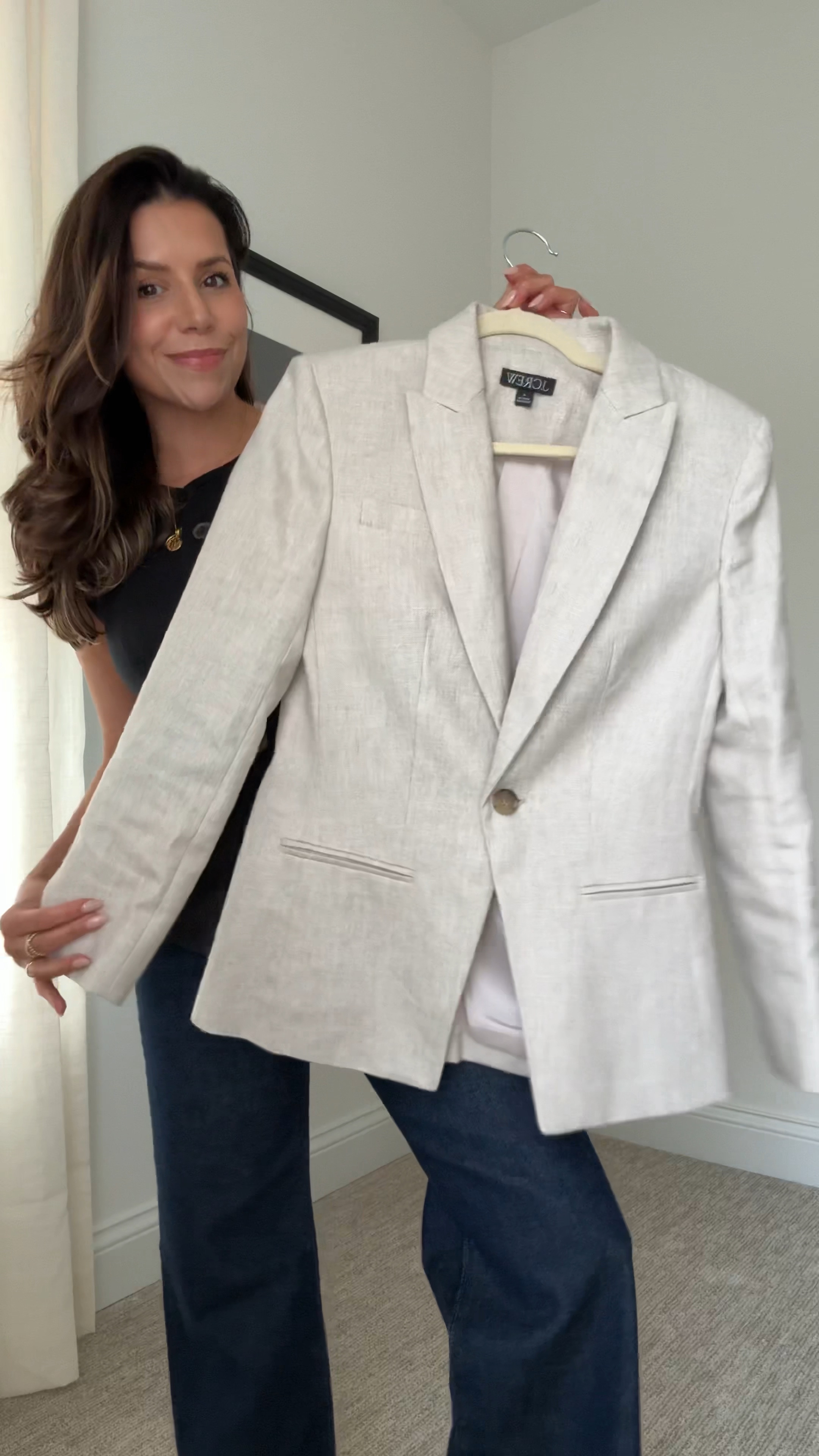 GRWM in this oatmeal linen suit that’s perfect for summer. It’s lightweight, tailored, and perfect for more formal work settings. I also love that the pieces can be worn as suit separates. 

✨ Want the links to the full look? Make sure you're following me and comment SHOP and I’ll send everything straight to your DMs.

#linensuit #summerstyle #grwm #classicstyle #workwearstyle  

#LTKStyleTip #LTKSummerEdit #LTKWorkwear