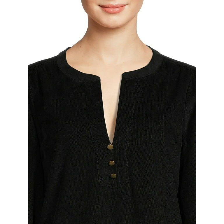 Time and Tru Women's Woven Tiered Dress | Walmart (US)