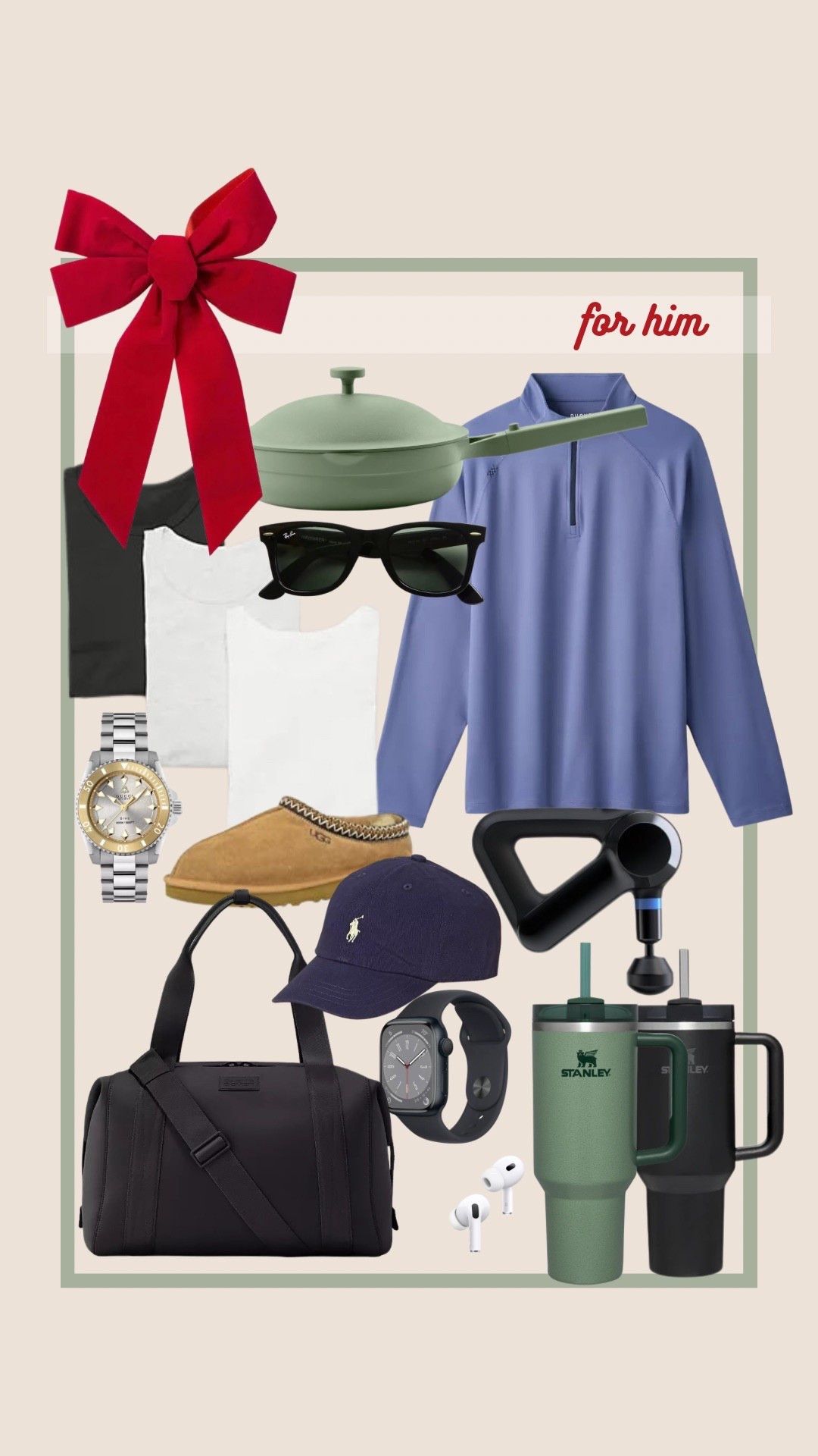 Holiday gift guide for him 

#LTKHoliday #LTKGiftGuide #LTKFindsUnder100