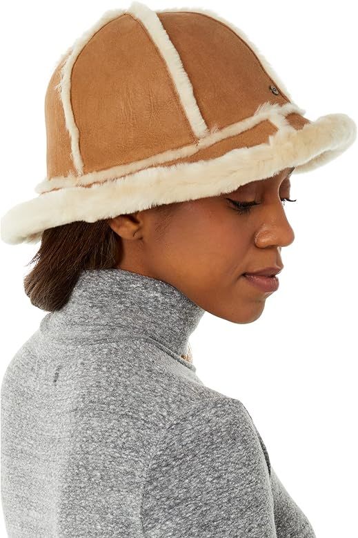 UGG Water Resistant Sheepskin Bucket Hat | Amazon (US)