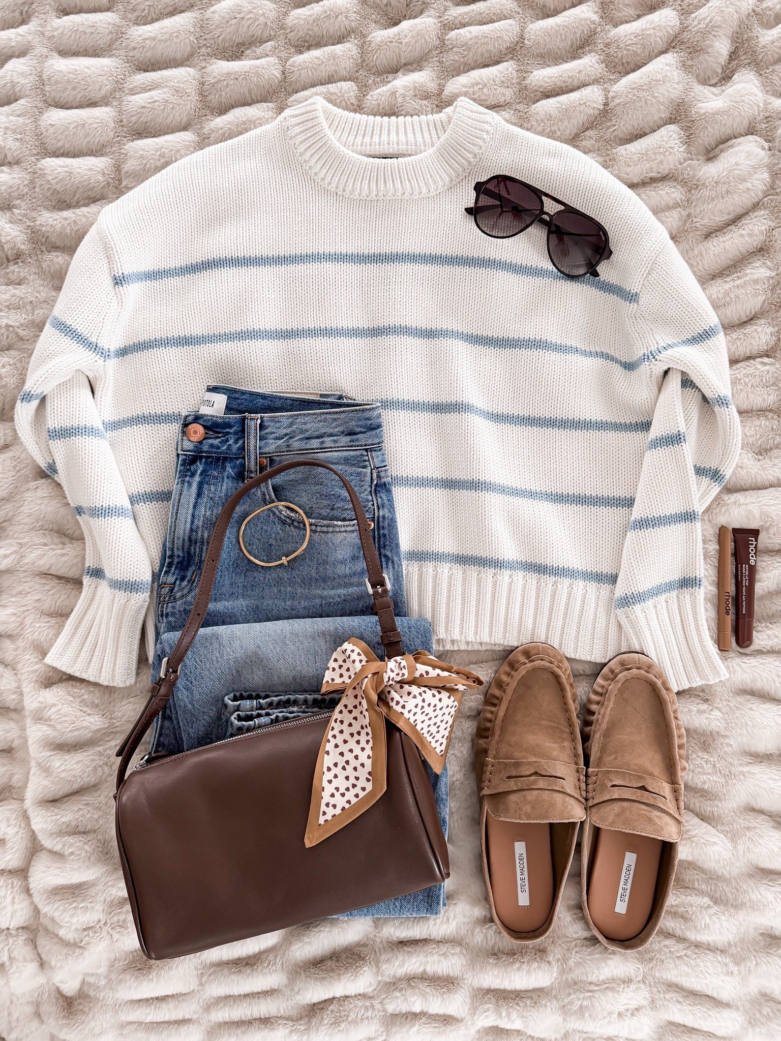 This striped sweater with denim and loafers feels like the ultimate comfy-but-put-together outfit… would you wear it? 🤎


#LTKootd #LTKOver40 #LTKgrwm