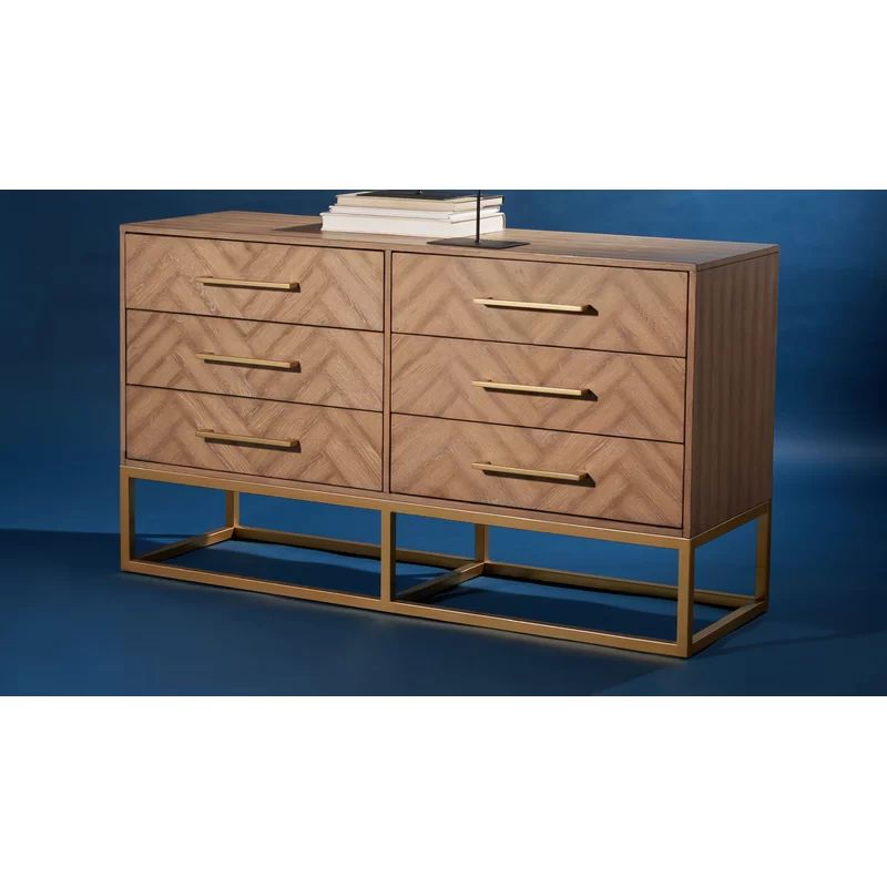Estelle 6 Drawer Double Dresser | Wayfair North America