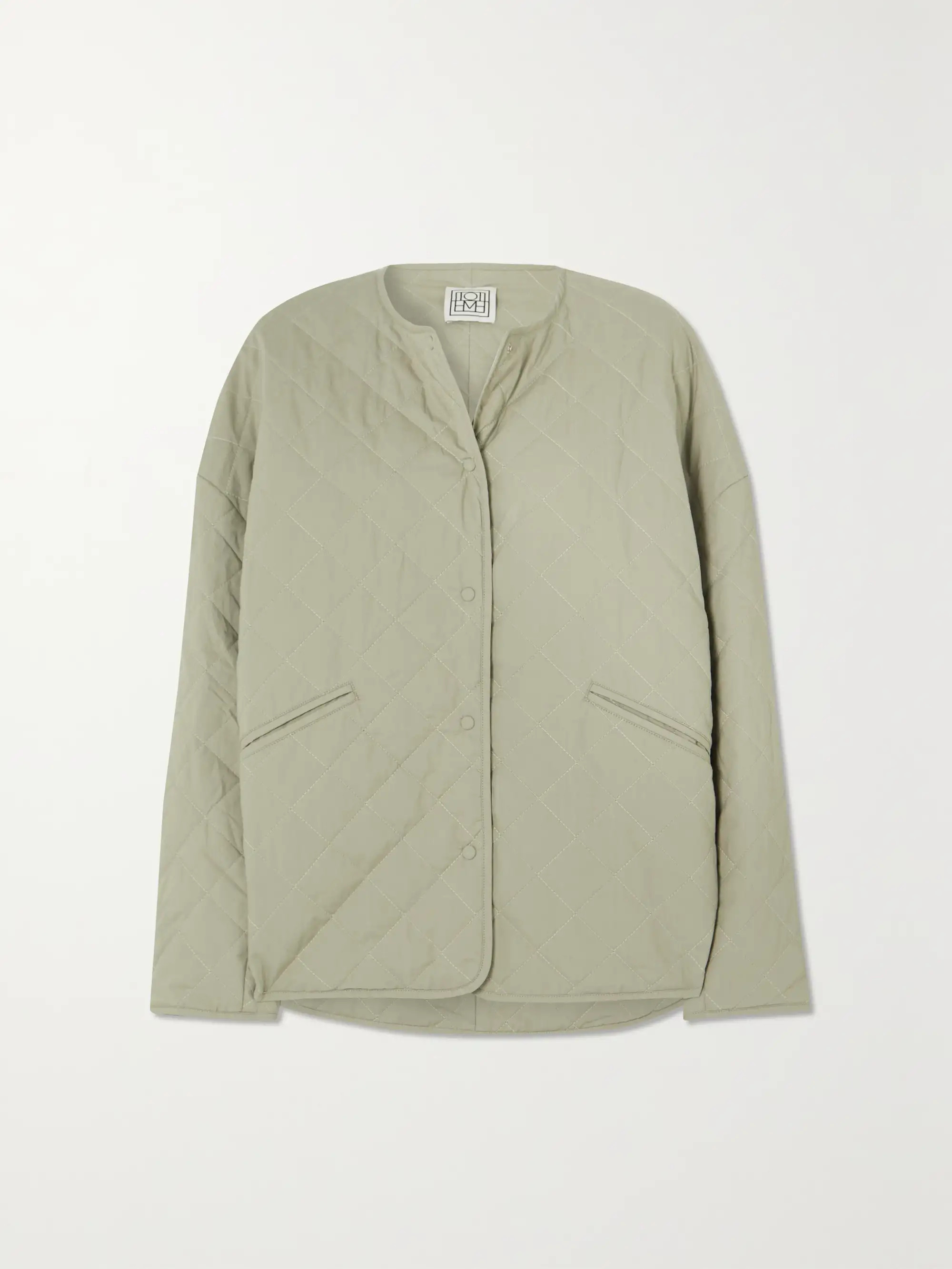 Quilted organic cotton jacket | NET-A-PORTER (US)