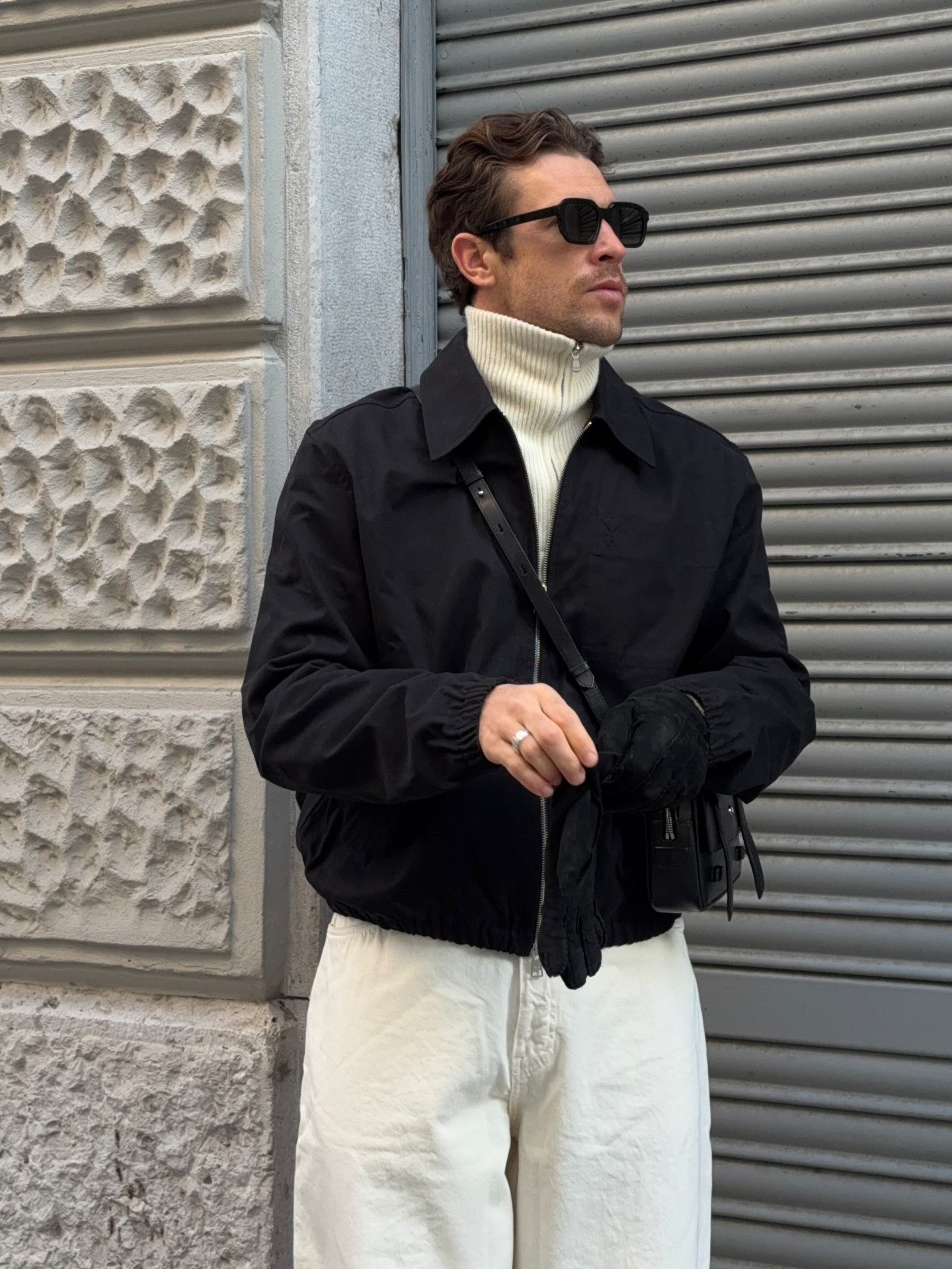 the yin, the yan, the yumm. Winter layering featuring layers in black and white. Love this jacket with a clean cut & cannot get enough of this barrel pants 

#LTKdeutschland #LTKeurope #LTKwinter