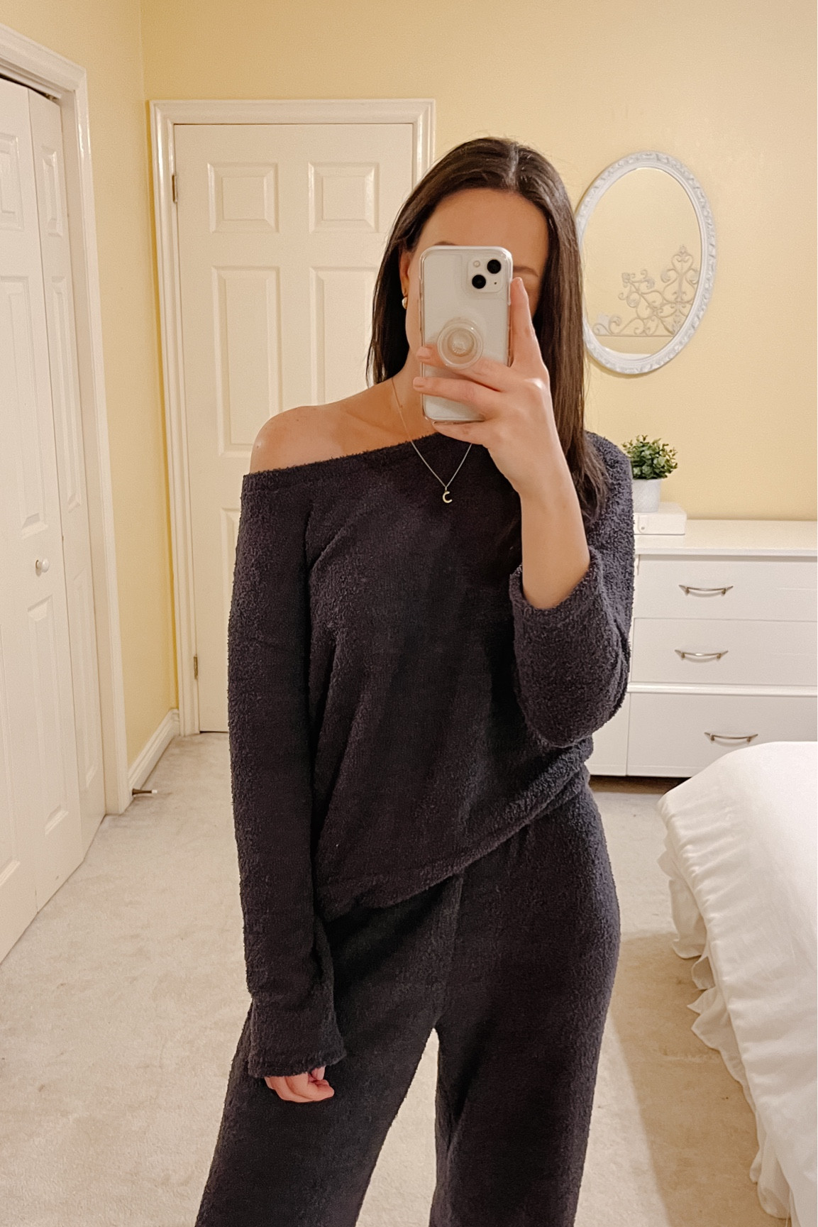 Winter outfits🤍

Cozy pjs pyjamas chenille joe fresh grey matching set Pinterest girl aesthetic 

#LTKstyletip #LTKfindsunder50
