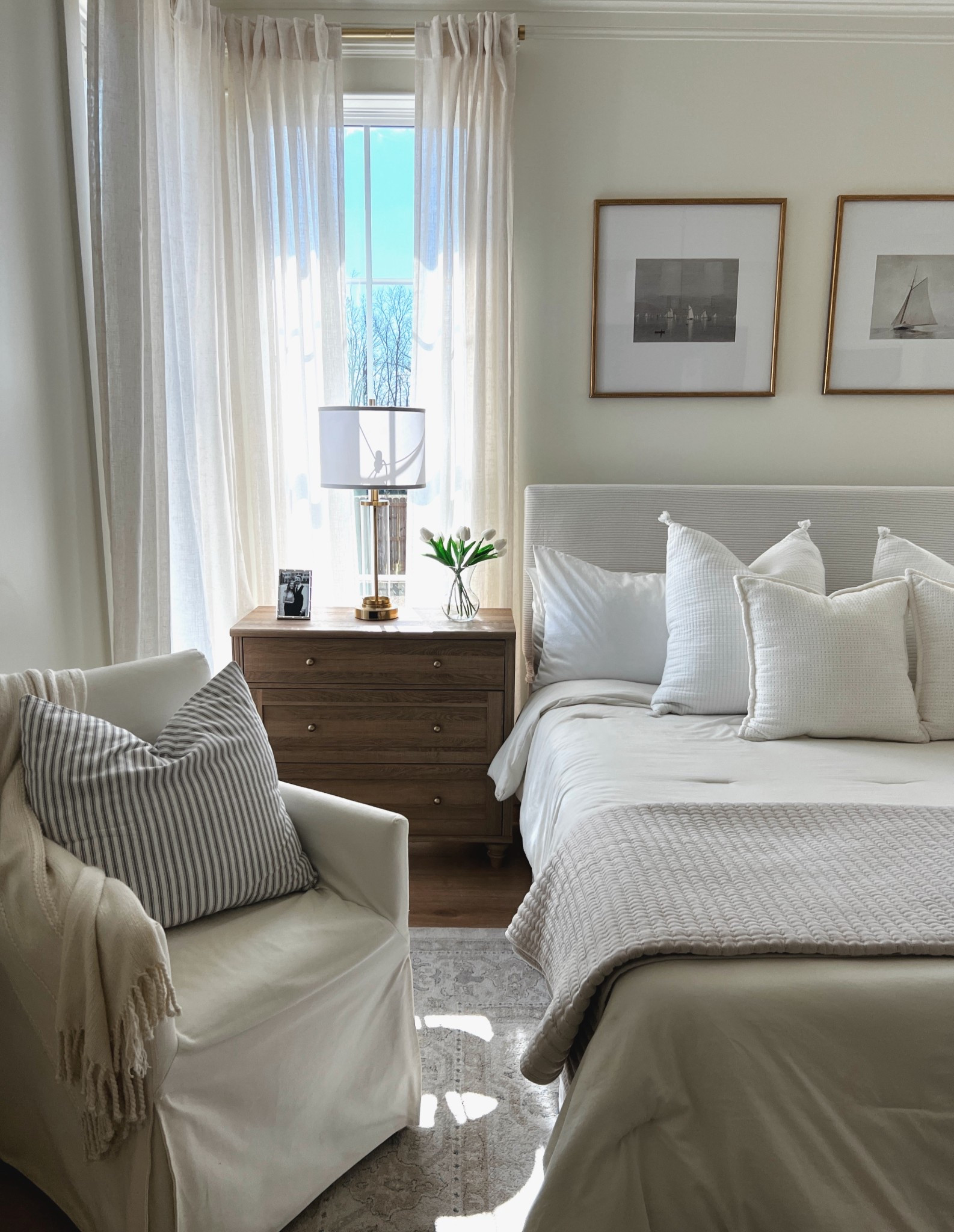 Cozy spring bedroom 

#LTKmomlife #LTKHome #LTKselfcare