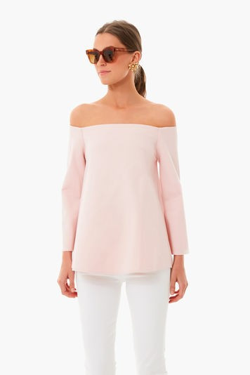 Blush Miranda Off the Shoulder Blouse | Tuckernuck (US)