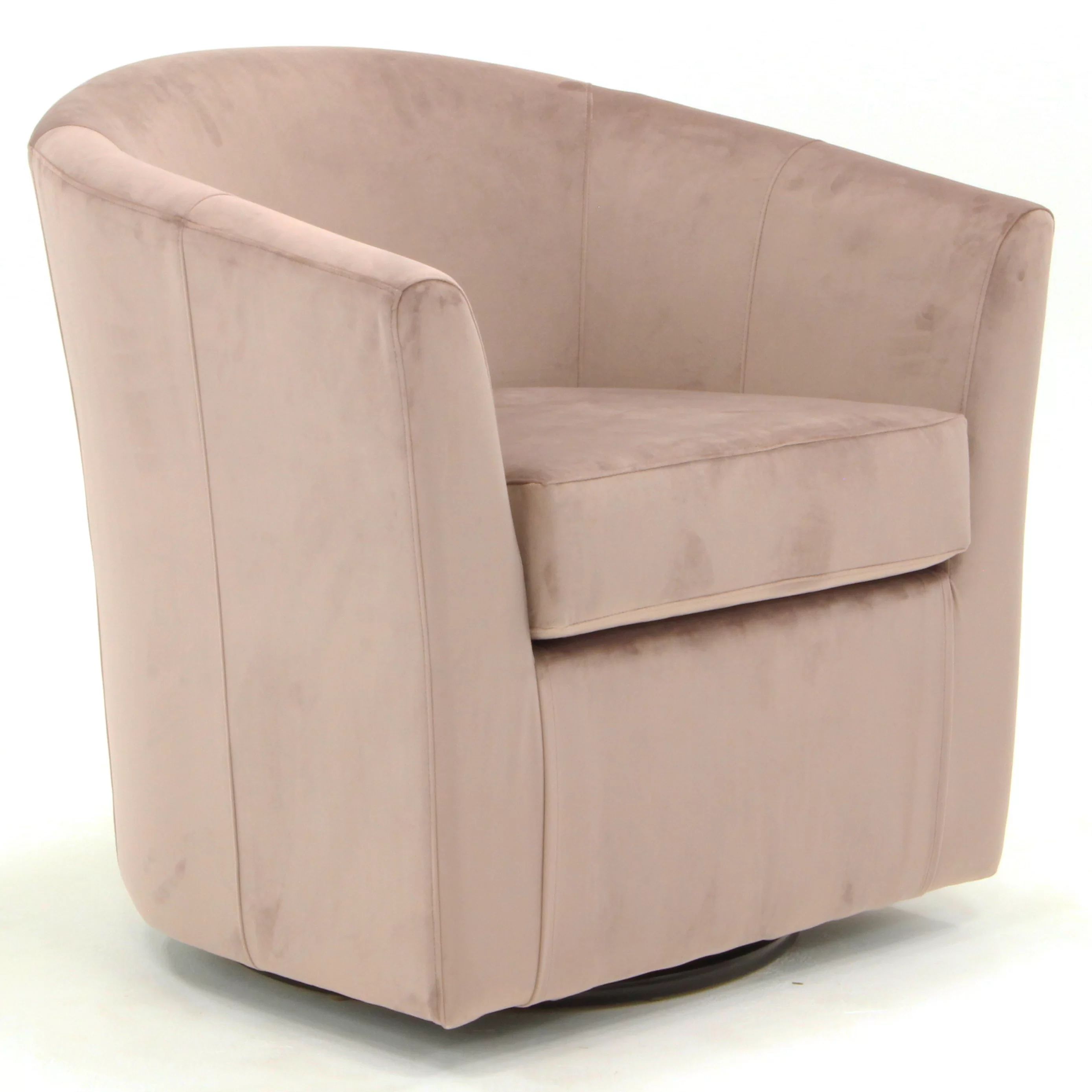 Kunkel 31'' Wide Swivel Barrel Chair | Wayfair North America