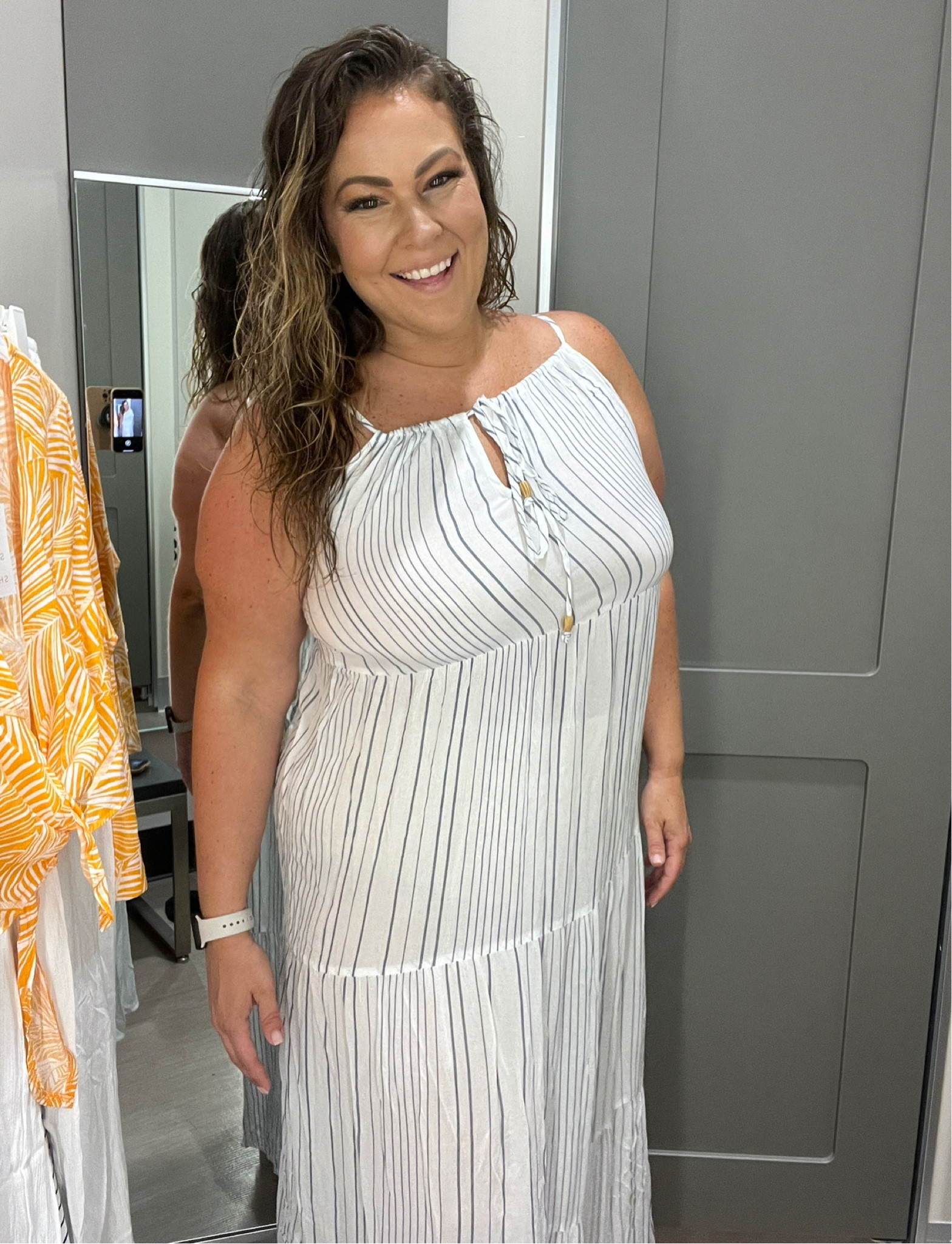 Loving this simple affordable cover up dress! Perfect for the beach, pool, a casual day out with friends! 

I’m wearing a size XL for reference 

#LTKswim #LTKfit #LTKFind