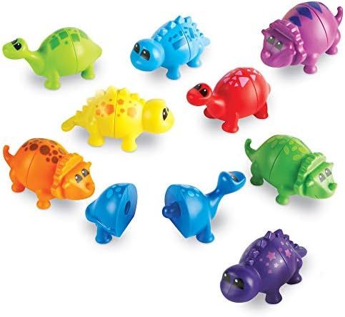 Learning Resources Snap-n-Learn Matching Dinos, Fine Motor, Counting & Sorting Toy, 18 Pieces, Ag... | Amazon (US)