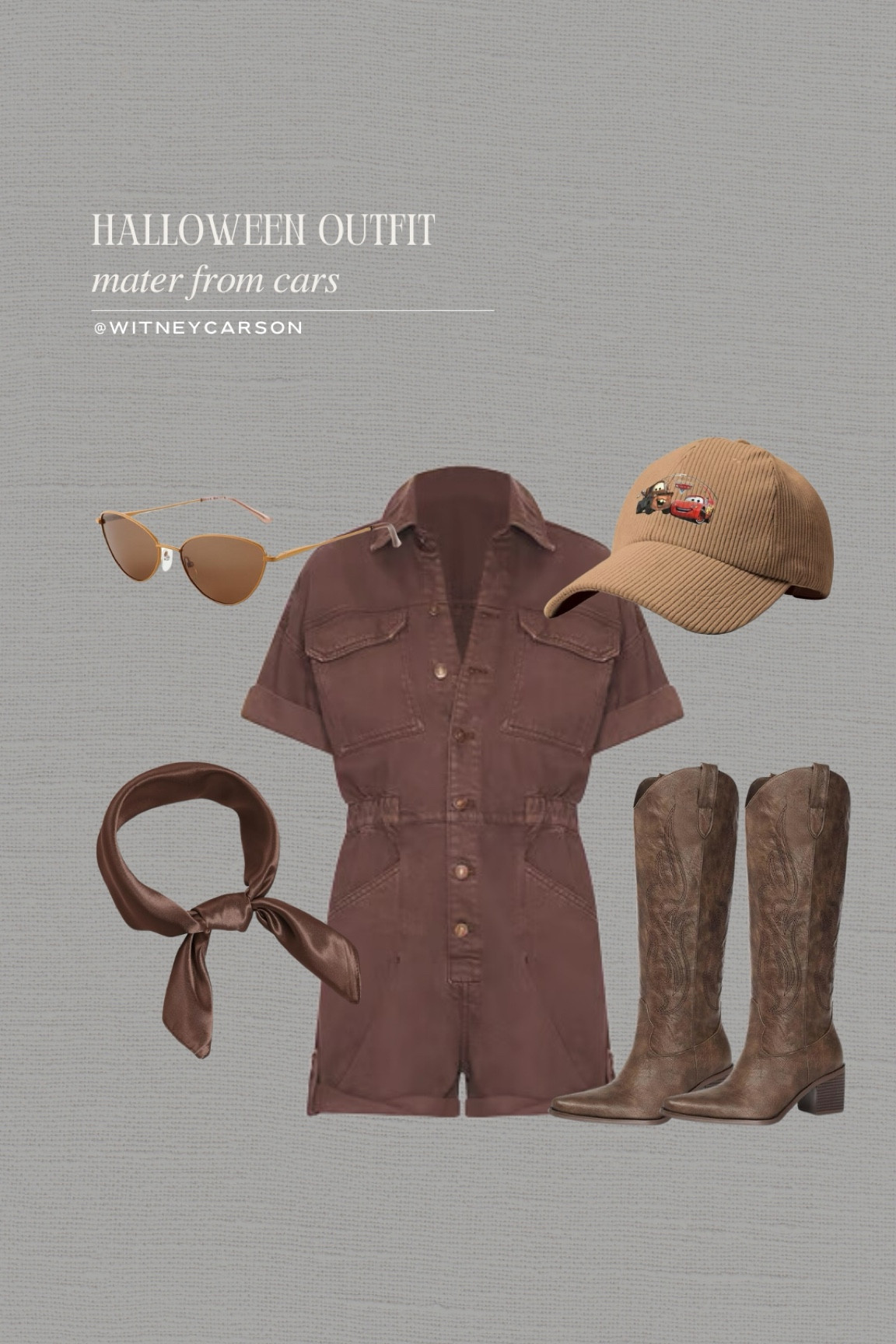 Halloween costume ideas! Mater from the movie cars! So cute! 

halloween inspo | costumes | halloween 

#LTKSeasonal #LTKHalloween #LTKHoliday