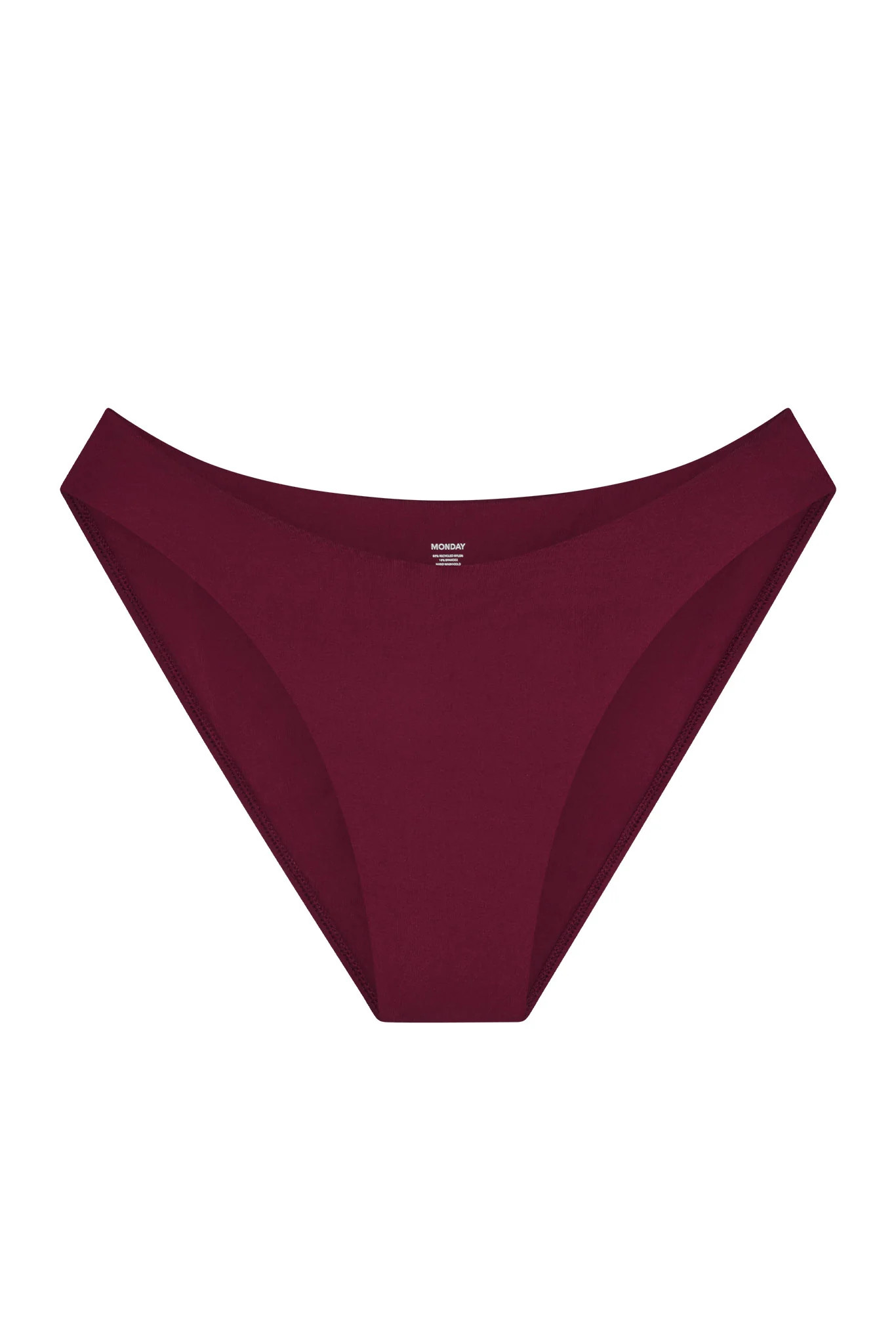 Seychelles Bottom - Fig | Monday Swimwear