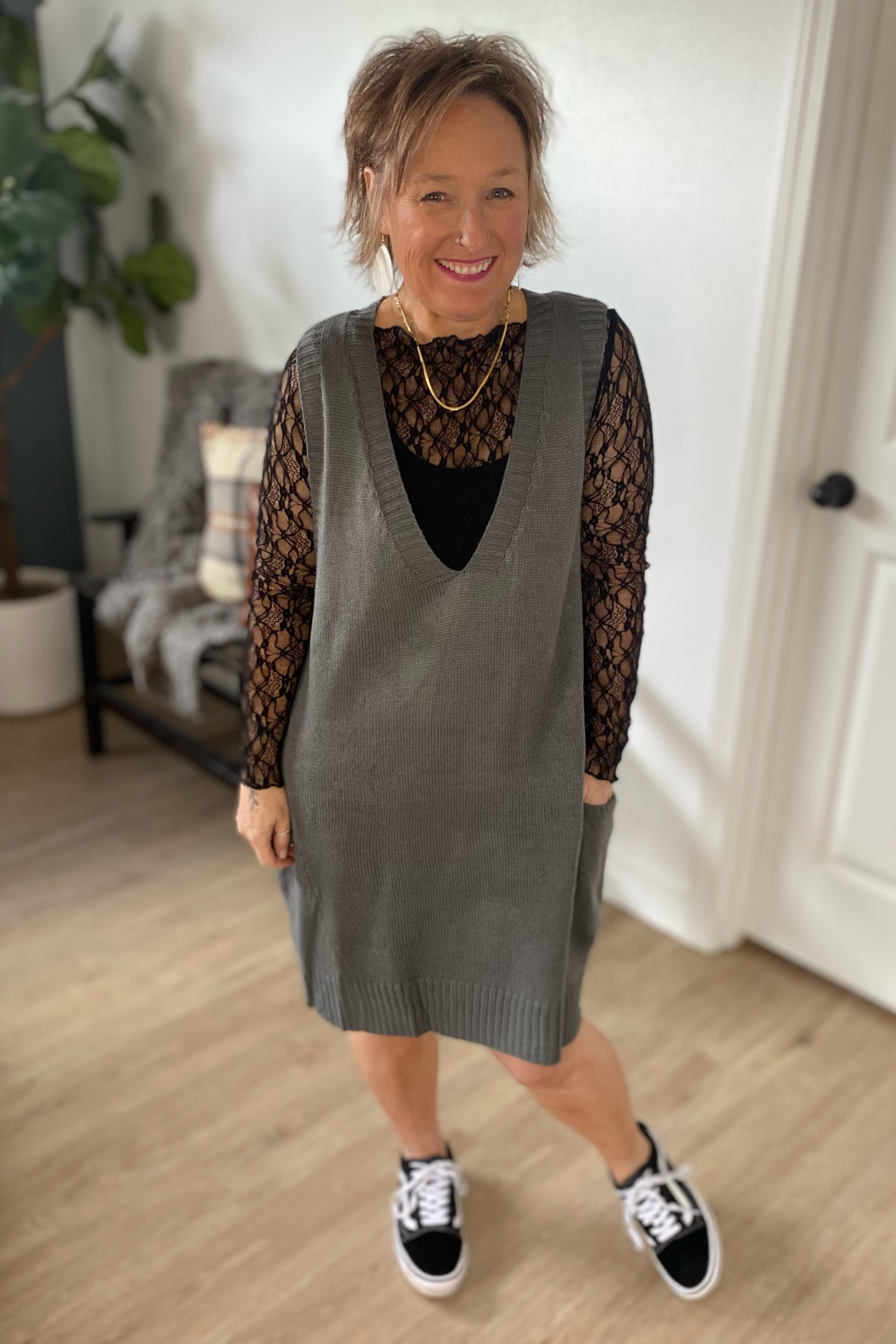 The Knit Dress Styled 

#LTKMidsize #LTKStyleTip #LTKOver40
