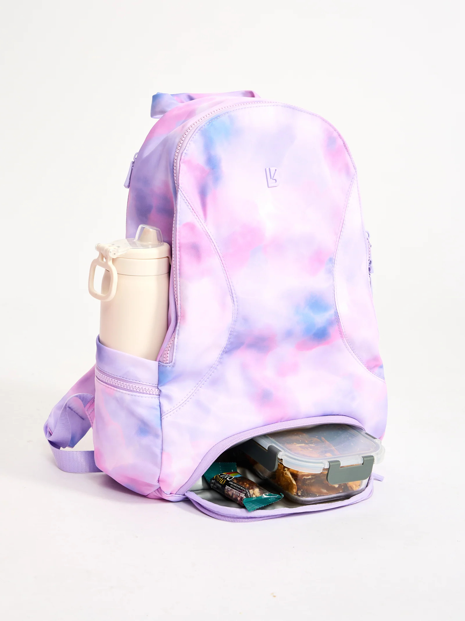 Game Changer Backpack - Purple Swirl Print | Buffbunny Collection
