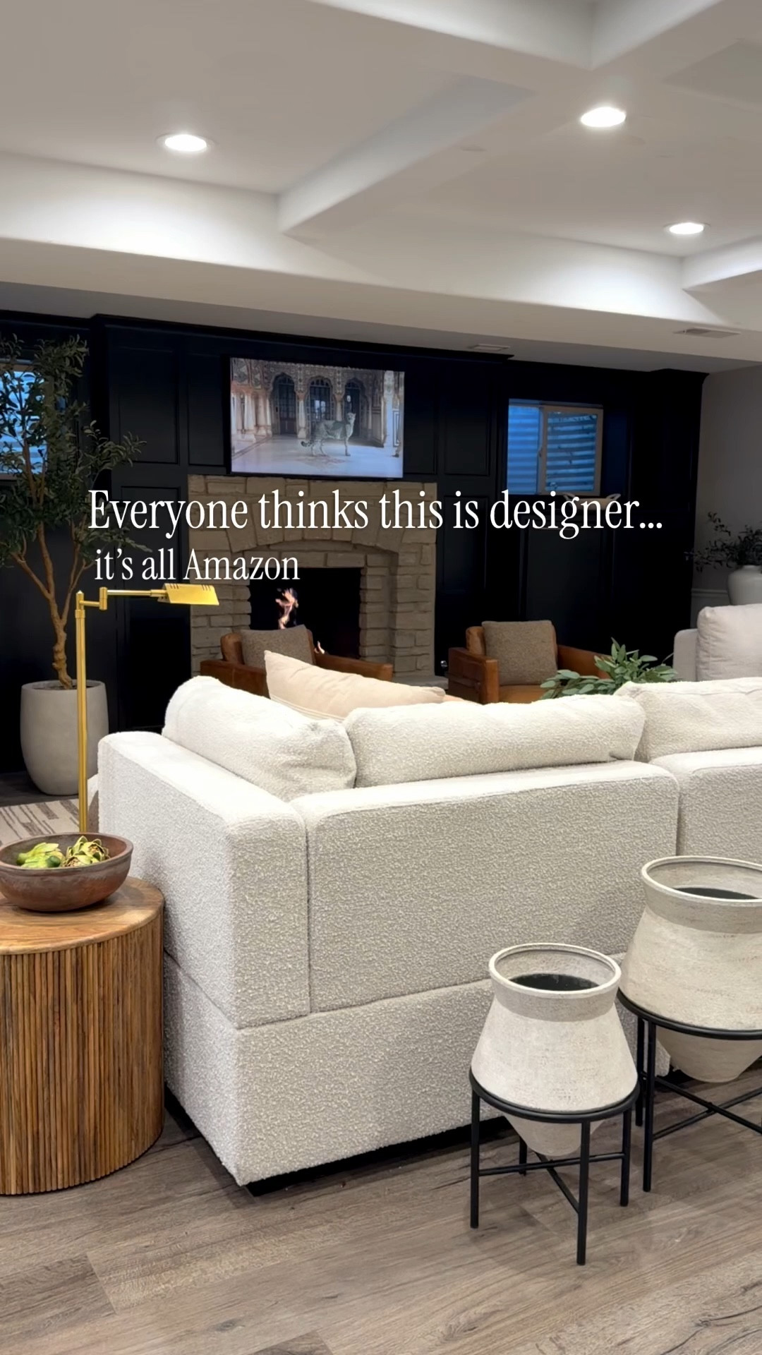 Everyone thinks this is designer… but it’s all Amazon 🤍

It’s the small pieces that make a home feel finished — textures, lighting, and those details you don’t always notice right away.

I linked everything I used to pull this space together ✨

#LTKSaleAlert #LTKHome