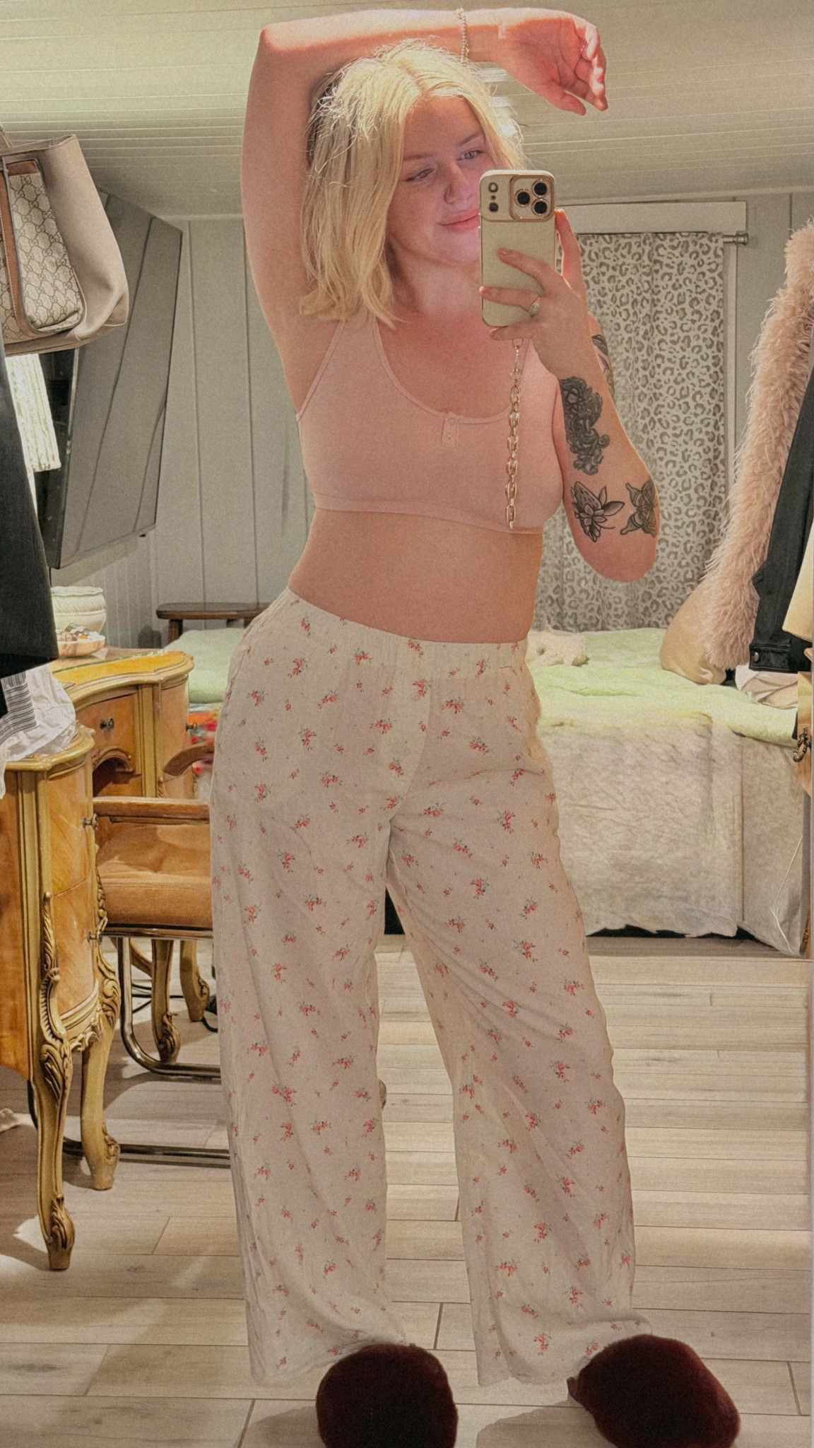 Valentine's Day SKIMS DUPE at Target 
This Target set is giving SKIMS energy for 30% off AND they’re 100 percent cotton  
Modal bralette + lace trim flannel pants = under $40.

#LTKunder50 #ValentinesStyle #TargetFinds



#LTKootd #LTKSaleAlert #LTKValentine