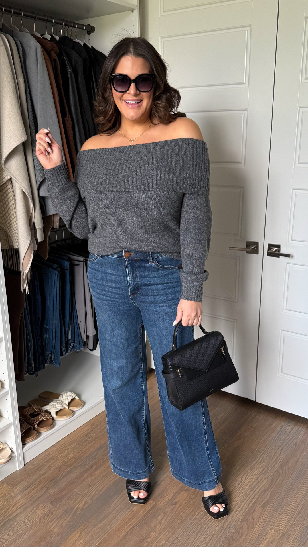 These jeans are what dreams are made off! The perfect combo of stretch and smoothing support. Paired with this cozy off the shoulder sweater. Both on sale right now!

Sweater: Medium
Jeans: 10

Casual fashion, fall fashion, midsize fashion, midsize style, vacation outfit, size 12, size 14

#size12 #midsizefashion #elevatedbasics #styleover30 #nsale #nordstrom #midsizeootd #howtostyle #nordstromanniversarysale

#LTKStyleTip #LTKMidsize #LTKSaleAlert