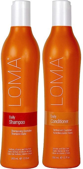 LOMA Daily Shampoo (clear formula) and Daily Conditioner (DUO PACK) 12 Ounce Each | Amazon (US)