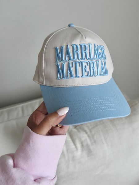 cute baseball cap for bridal shower, bachelorette, engagement party, fiancé 💍

#LTKWedding #LTKGiftGuide #LTKFindsUnder100