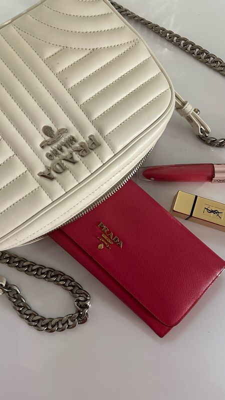 My Prada friends. I love my new Barbie Pink leather wallet. Linked the exact one  

#LTKover40 #LTKstyletip #LTKitbag