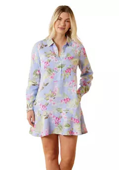 Tommy Bahama® Women's Orchid Dreams Flounce Shirtdress | Belk