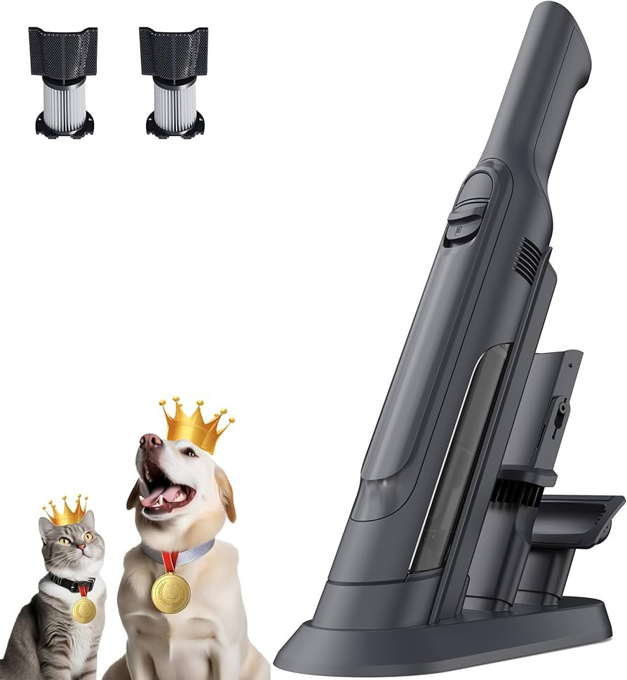 Handheld Vacuum Cordless, Super Lightweight 1.4lb with Powerful Suction, Charging Dock, Single To... | Amazon (US)