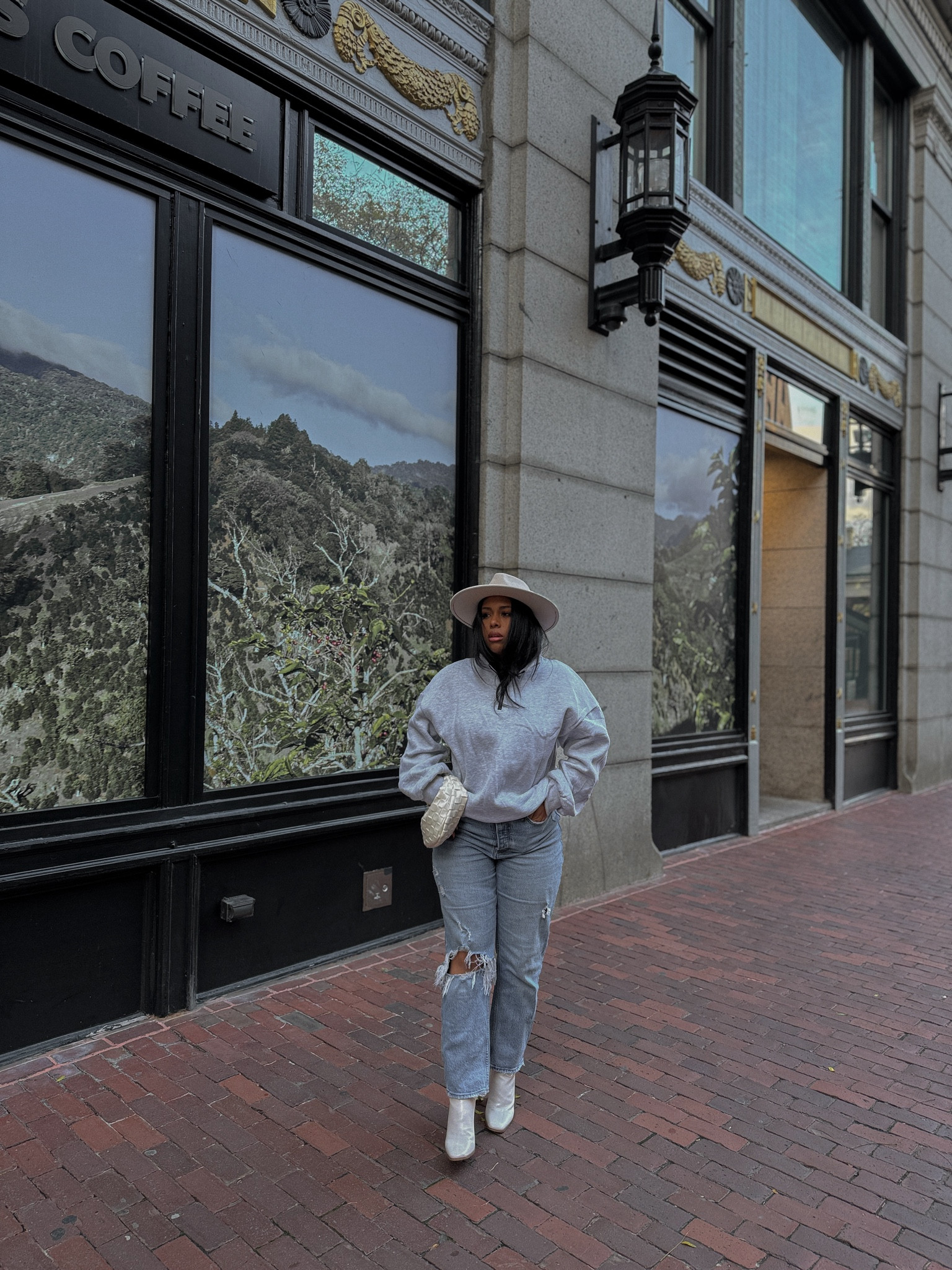 Thanksgiving outfit idea 🤦🏾‍♀️

This oversized half zip up sweater from Amazon is amazing. Very warm and the inside feels super soft (no itchy). Perfect for layering or wearing on his own. •Wearing size Large 

Abercrombie Jeans - had this for years and they fit so comfortably and perfectly after pregnancy. The run true to size and are from the curvy line. Wearing a size 29/10.

Boots are an oldie but goodie from Justfab. The chunky heal makes it super comfortable to walk in. Heal height 4” Wearing size 7.5

You won’t believe how much stuff you can put in this mini bag from Amazon. 10/10 recommended and it goes perfectly with many different outfits. 

#thanksgivingoutfit #abercrombiejeans #amazonfind #midsizestyle #momoutfit #oversizedsweater #amazonfind

#LTKCyberWeek #LTKHoliday #LTKstyletip
