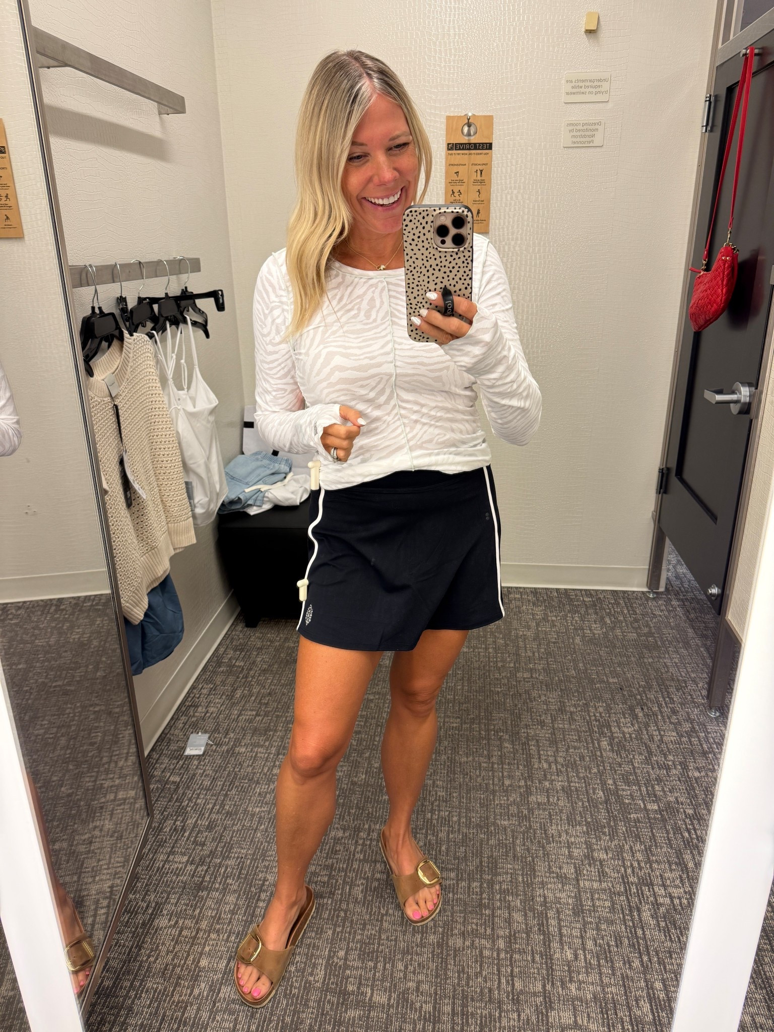 Size small in this free people skirt. Size medium in the long sleeve T-shirt that I could’ve used a small.  Nordstrom anniversary sale.

#LTKActive #LTKSaleAlert #LTKSeasonal