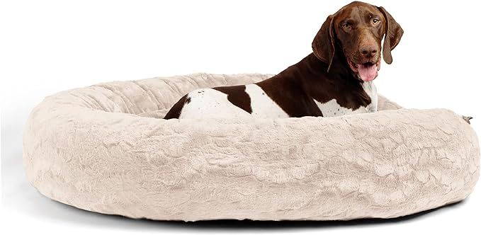 Best Friends by Sheri The Original Calming Donut Cat and Dog Bed in Lux Fur Oyster, Extra Large 4... | Amazon (US)
