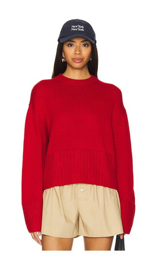 Maxie Sweater in Red | Revolve Clothing (Global)
