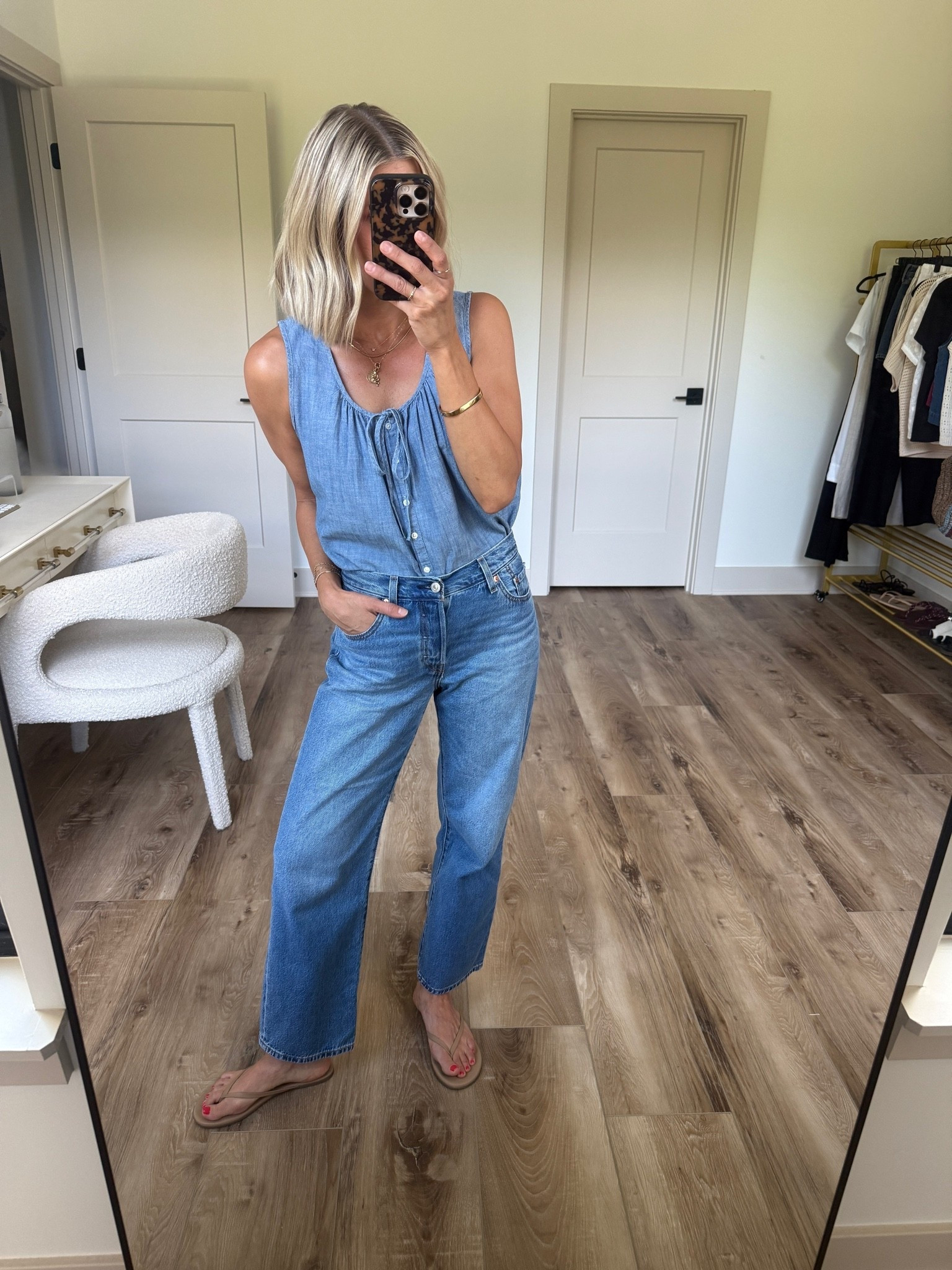 Wearing 25 jeans (took my smaller size), XS blouse (runs big), sandals tts

#LTKootd #LTKOver40 #LTKSeasonal