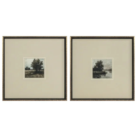 My Texas House Grassland Riverside Framed Wall Art 20x20 | Walmart (US)