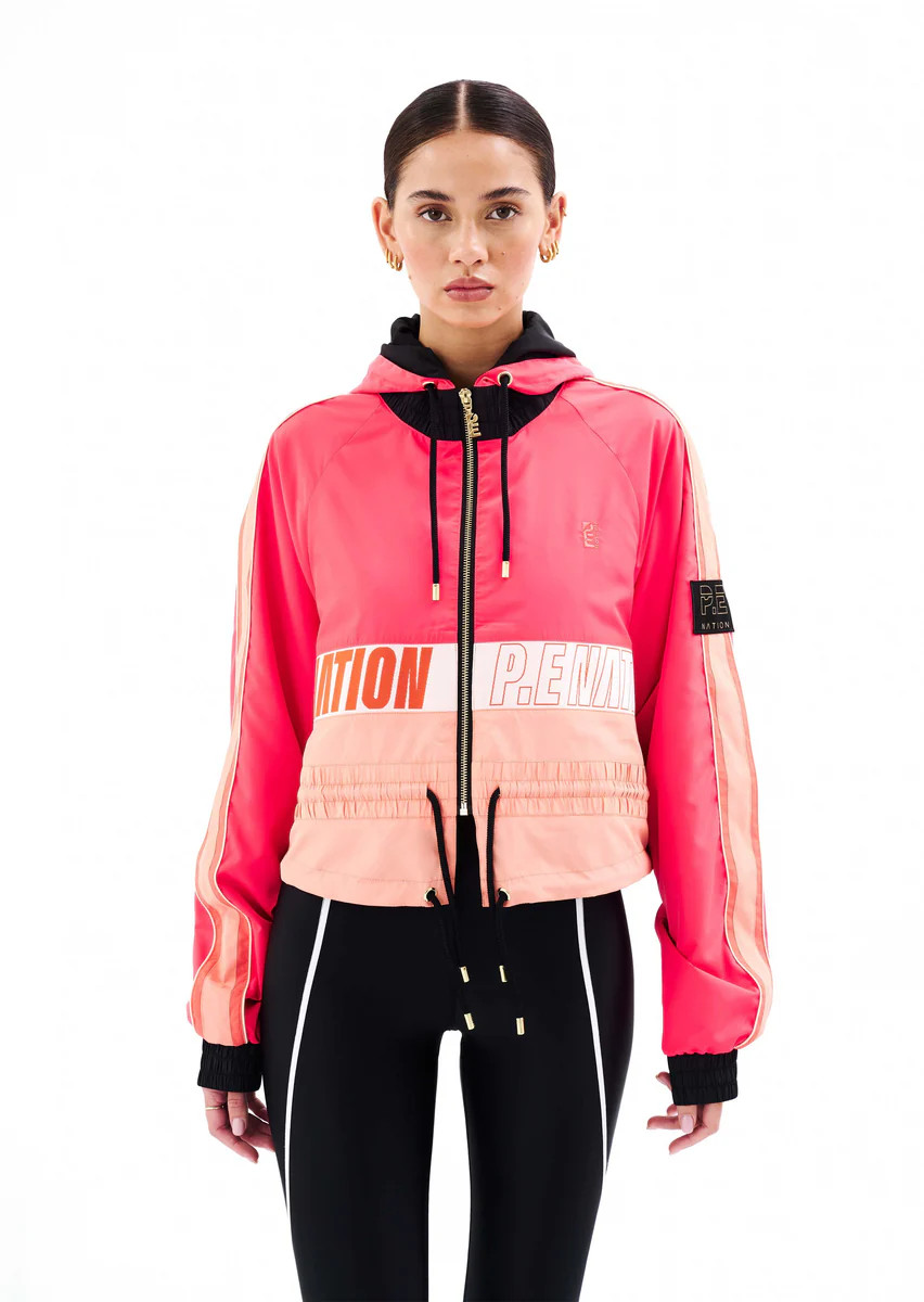 Cropped Man Down Jacket | Diva Pink | P.E Nation | P.E Nation AU