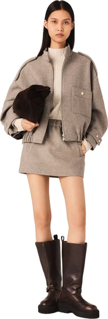 Mixed wool jacket | Nordstrom