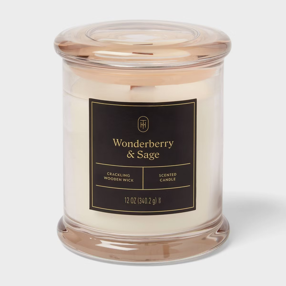 Wooden Wick Wonder Berry and Sage Jar Candle 12oz - Threshold™ | Target