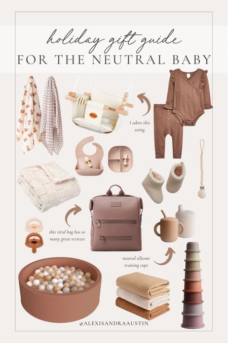 Holiday gift guide for the neutral baby! These adorable finds make great additions to bigger gifts or as stocking stuffers

Holiday gift guide, neutral baby finds, aesthetic finds, diaper bag, ball pit, muslin blanket, bin finds, pacifier, baby boots, stocking stuffer, aesthetic Christmas finds, baby swing, aesthetic baby toys, Dagne Dover, Target, Gap, Itzy Ritzy, Amazon, shop the look!

#LTKSeasonal #LTKHoliday #LTKGiftGuide