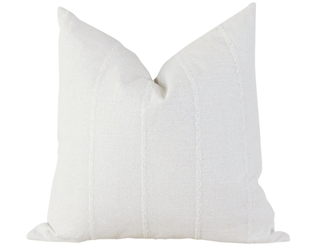 White Pillow Cover 20x20, Modern Farmhouse Throw Pillow Covers 18x18, Farmhouse Pillow Covers Whi... | Etsy (US)