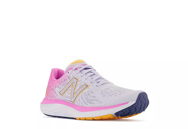 New Balance Womens Fresh Foam 680 V7 Running Shoe - Grey | Rack Room Shoes