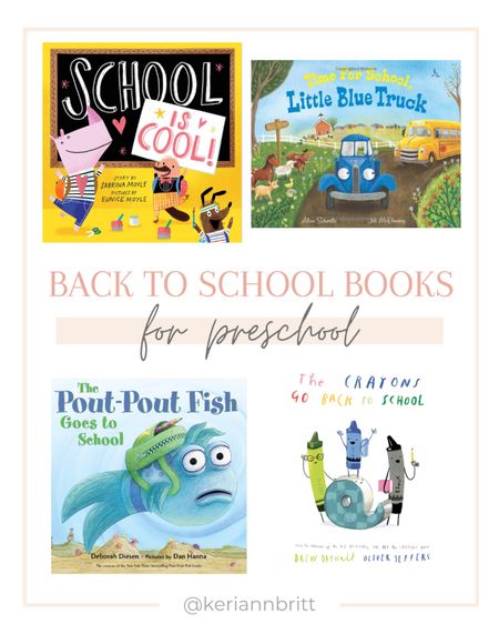 Back to School Kids Books for Preschool

#LTKkids #LTKBacktoSchool