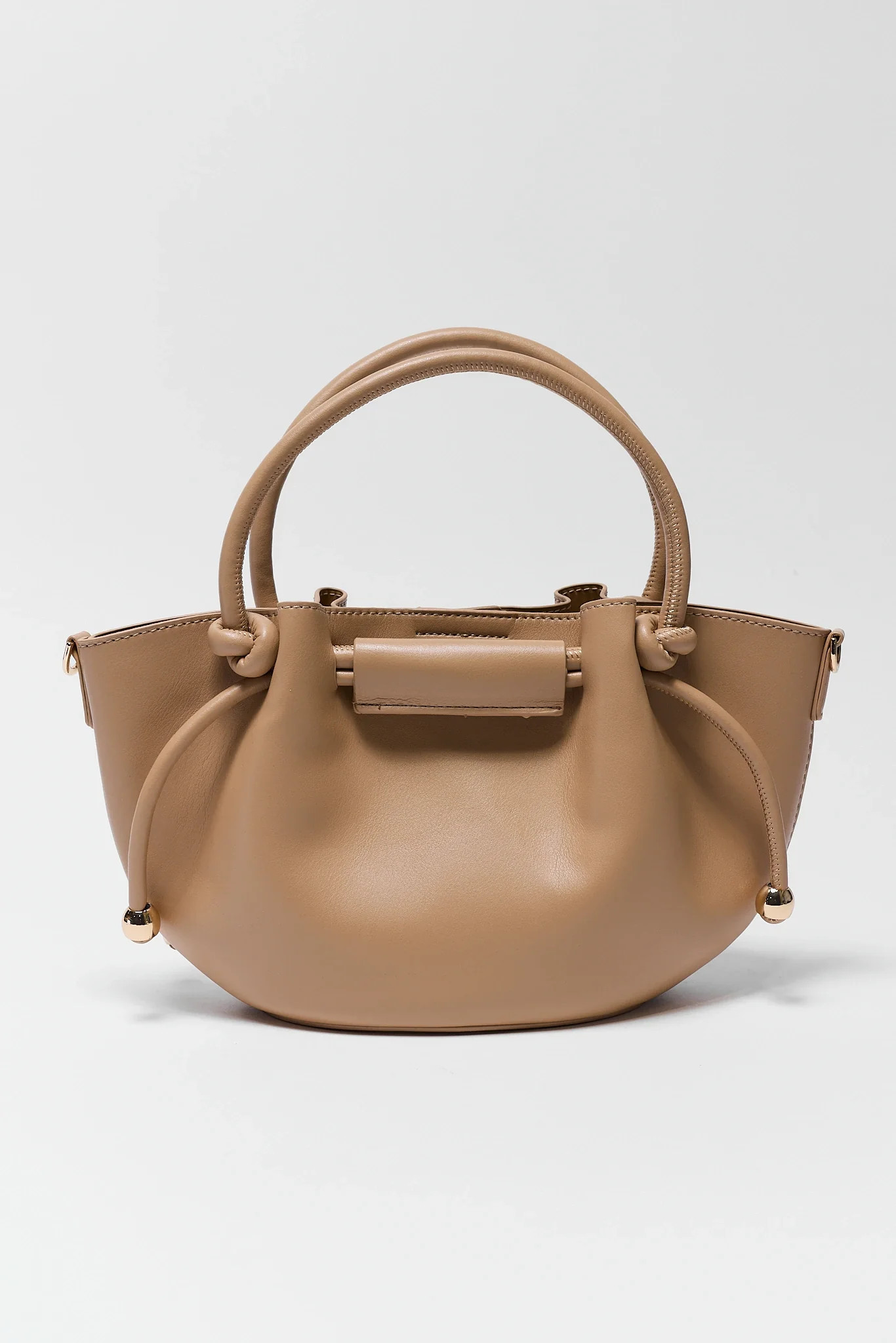Molly Tan Faux Leather Bag | Avara