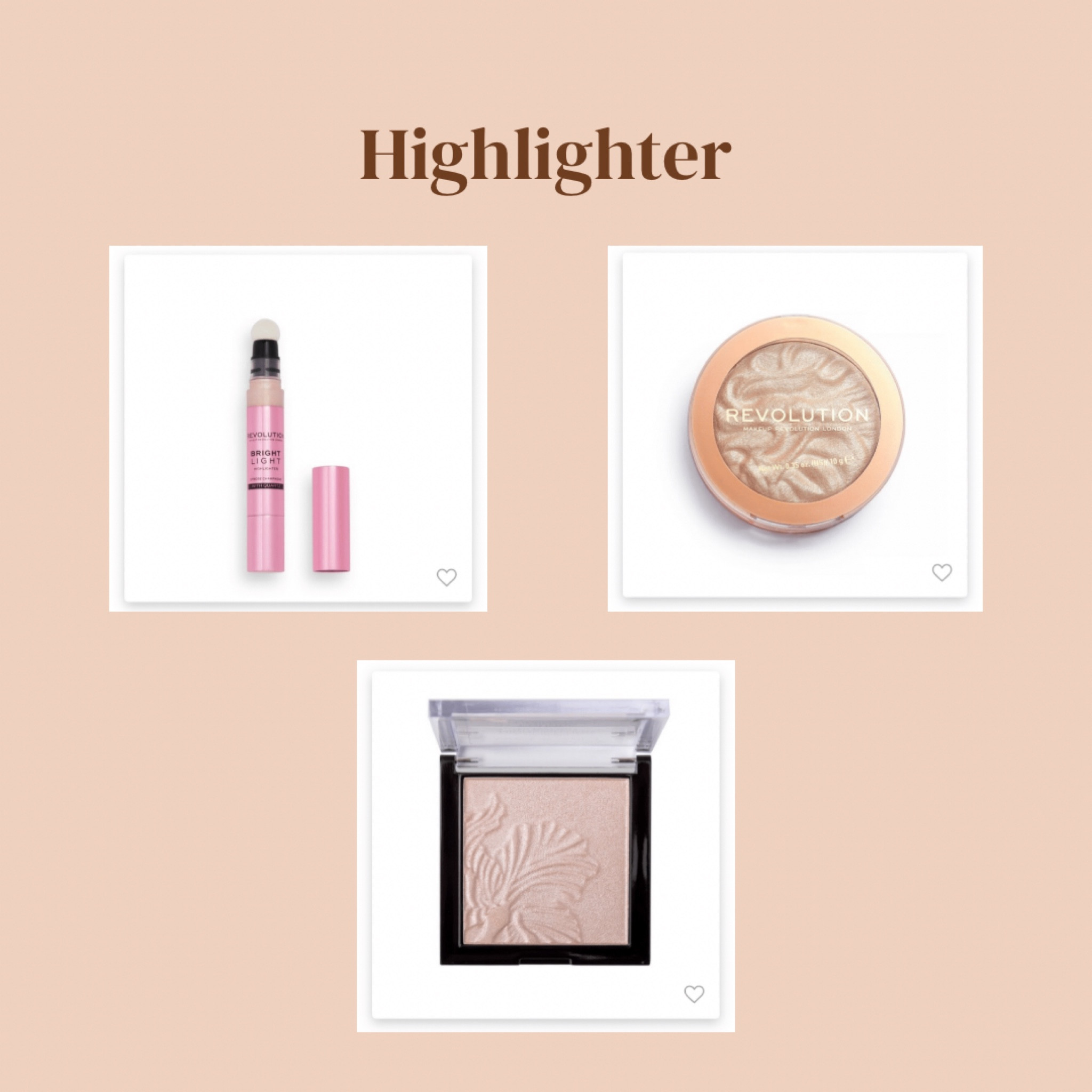 Drugstore favs - highlight 

#LTKFind #LTKbeauty #LTKGiftGuide