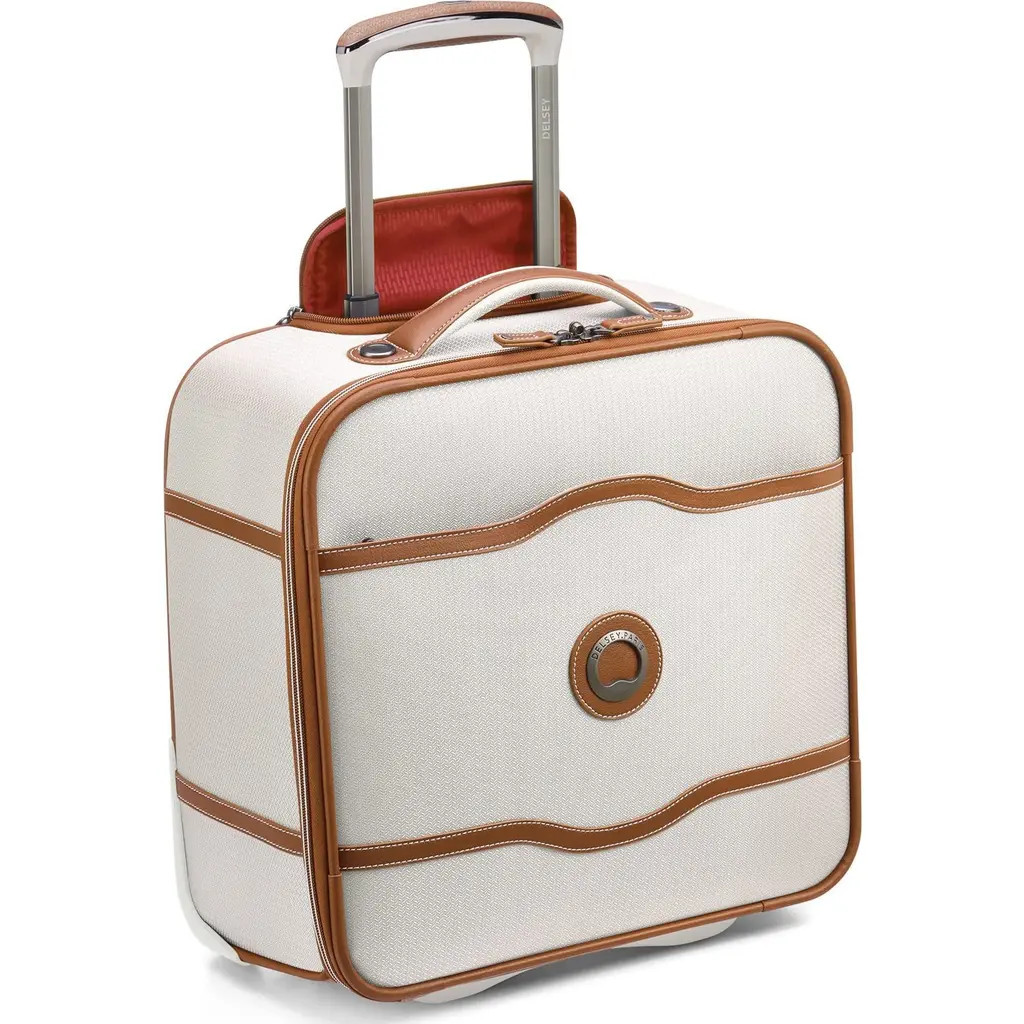 Delsey Paris Chatelet Air 2.0 Softside 16" Under Seater Carry On Luggage in Angora at Nordstrom | Nordstrom