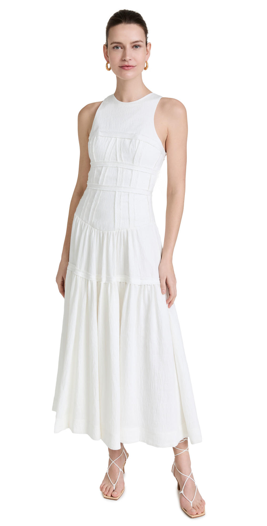 Aje Tidal Corset Midi Dress | SHOPBOP | Shopbop