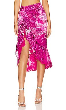 Shanae Midi Skirt | Revolve Clothing (Global)