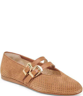 Dolce Vita Baylee Perforated Suede Mary Jane Ballet Flats | Dillard's | Dillard's